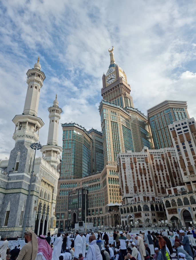 foto dokumentasi perkembangan kota Mekkah